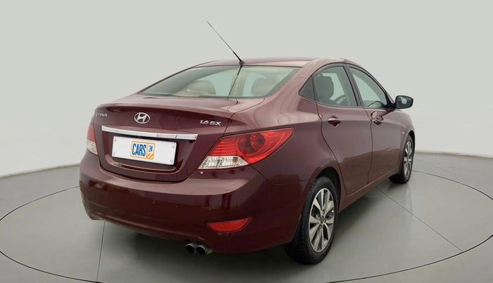 2013 Hyundai Verna FLUIDIC 1.6 CRDI SX, Diesel, Manual, 81,487 km, Right Back Diagonal