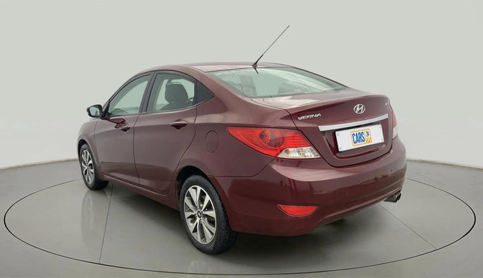 2013 Hyundai Verna FLUIDIC 1.6 CRDI SX, Diesel, Manual, 81,487 km, Left Back Diagonal