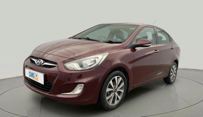 2013 Hyundai Verna FLUIDIC 1.6 CRDI SX, Diesel, Manual, 81,487 km, Left Front Diagonal