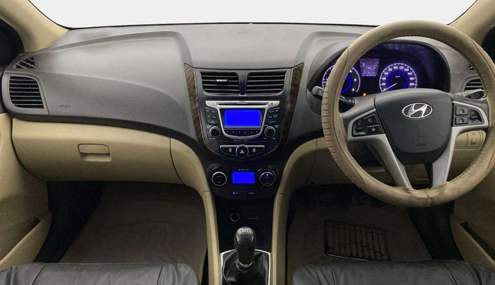 2013 Hyundai Verna FLUIDIC 1.6 CRDI SX, Diesel, Manual, 81,487 km, Dashboard