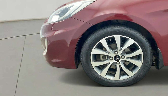 2013 Hyundai Verna FLUIDIC 1.6 CRDI SX, Diesel, Manual, 81,487 km, Left Front Wheel