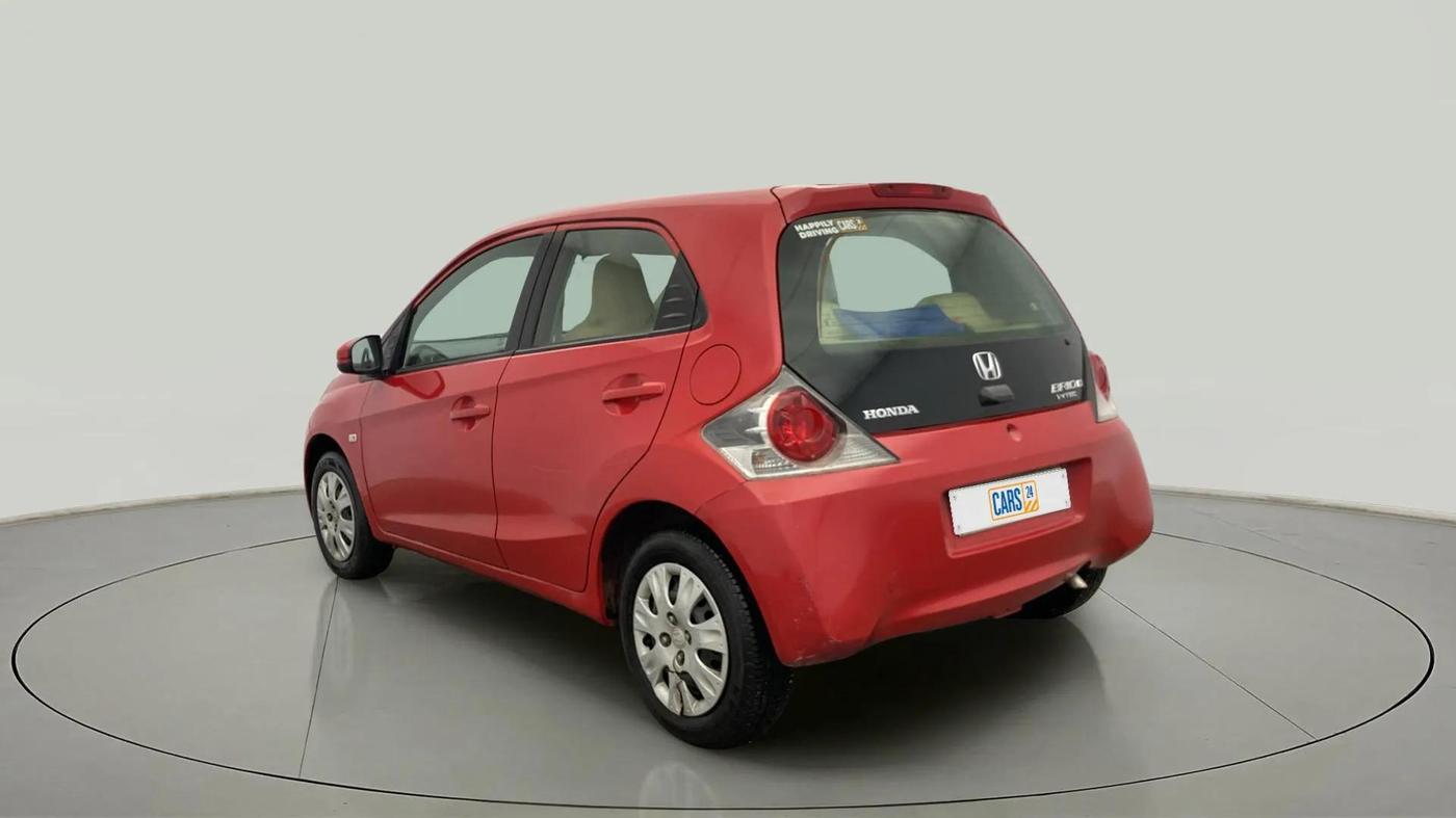 2015 Honda Brio S MT, Petrol, Manual, 45,743 km, Left Back Diagonal