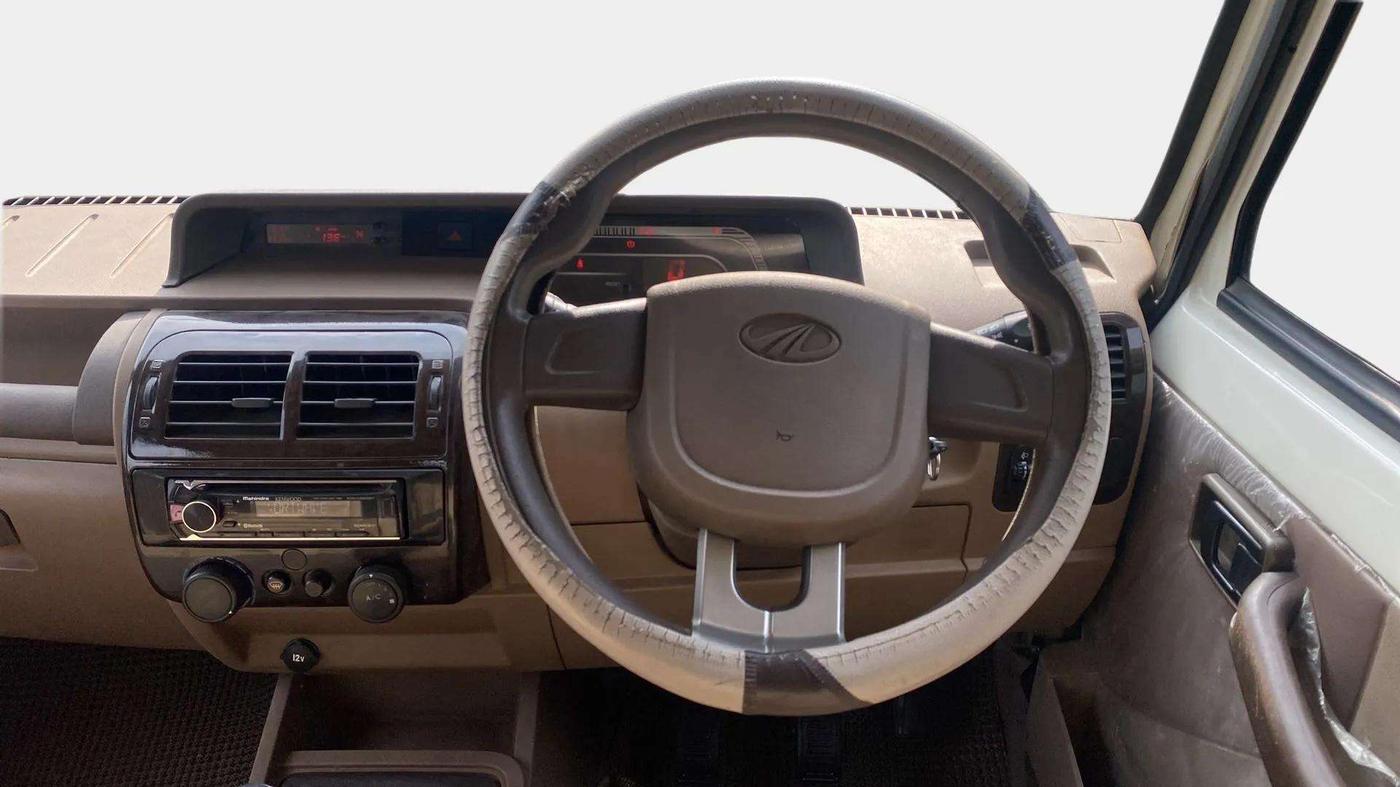 2018 Mahindra Bolero POWER PLUS ZLX, Diesel, Manual, 42,873 km, Steering Wheel Close Up