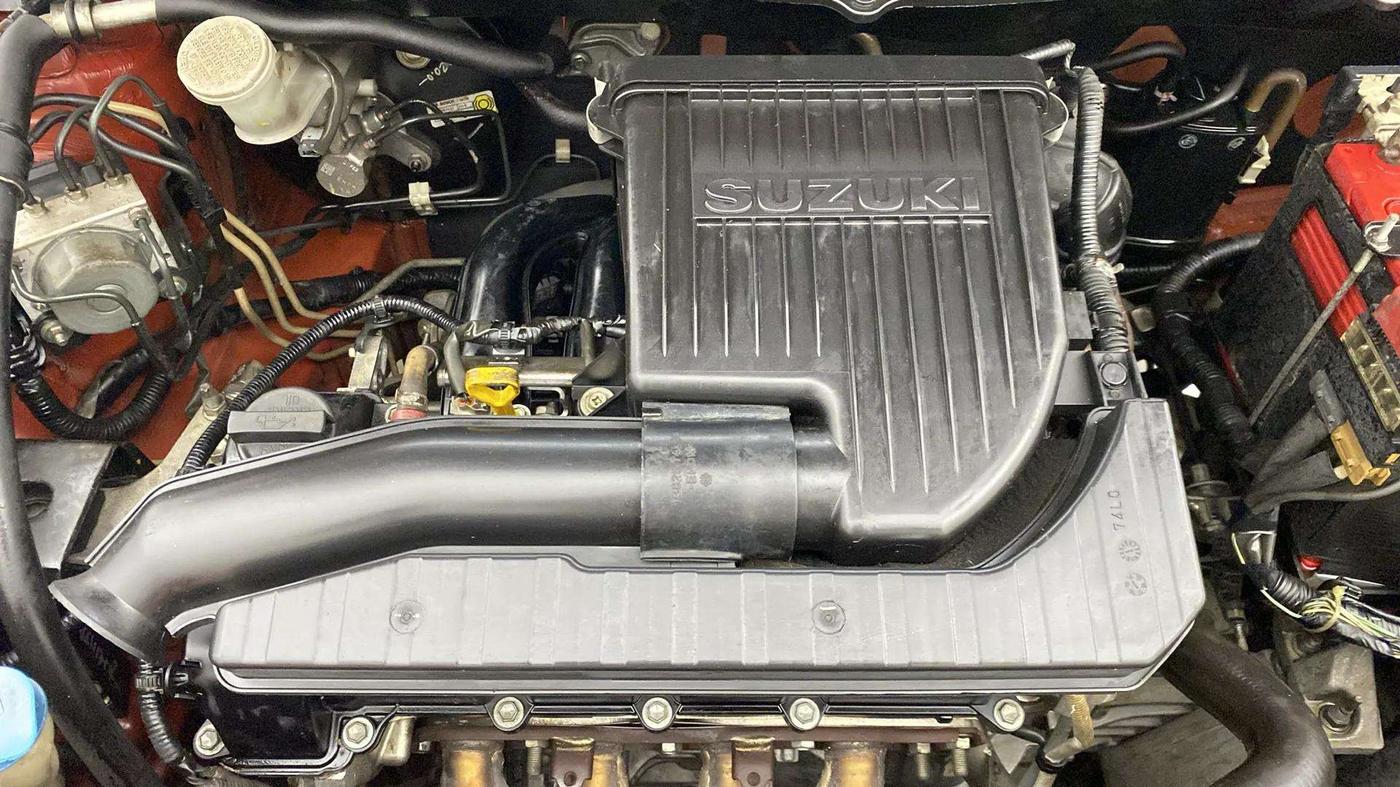 2017 Maruti Swift LXI (O), Petrol, Manual, 58,858 km, Engine View