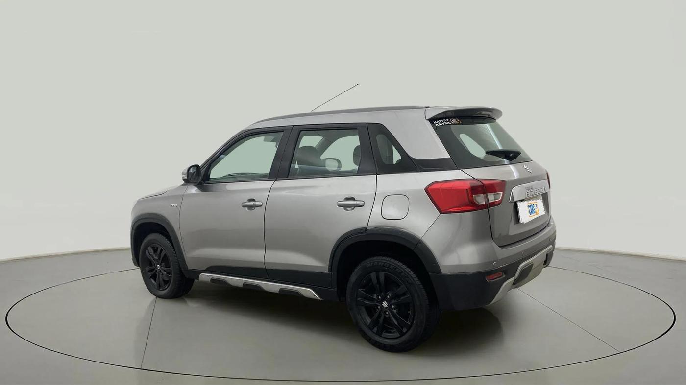 2019 Maruti Vitara Brezza ZDI PLUS AMT, Diesel, Automatic, 17,368 km, Left Back Diagonal