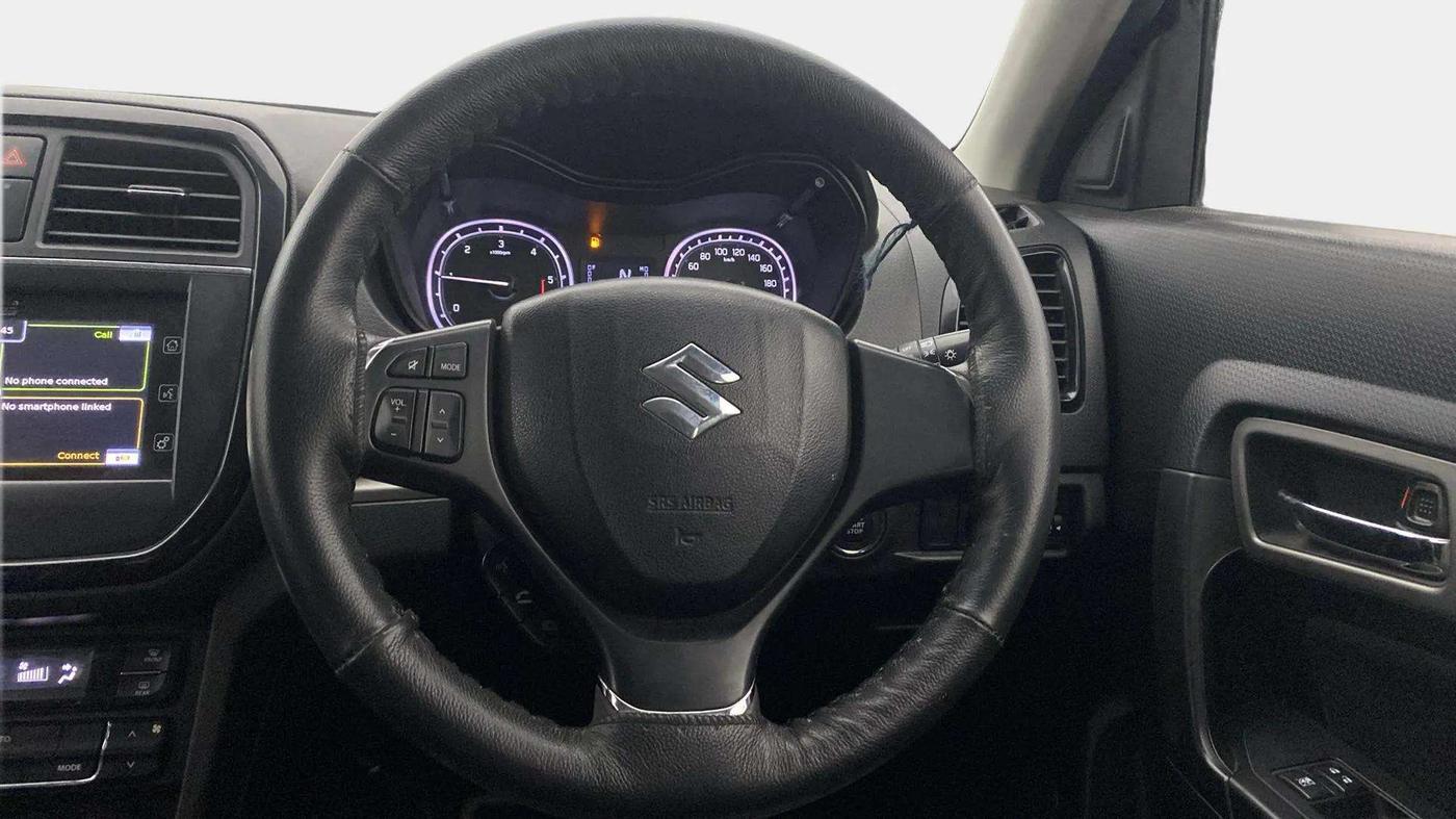2019 Maruti Vitara Brezza ZDI PLUS AMT, Diesel, Automatic, 17,368 km, Steering Wheel Close Up