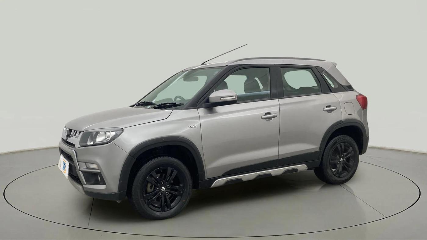 2019 Maruti Vitara Brezza ZDI PLUS AMT, Diesel, Automatic, 17,368 km, Left Front Diagonal