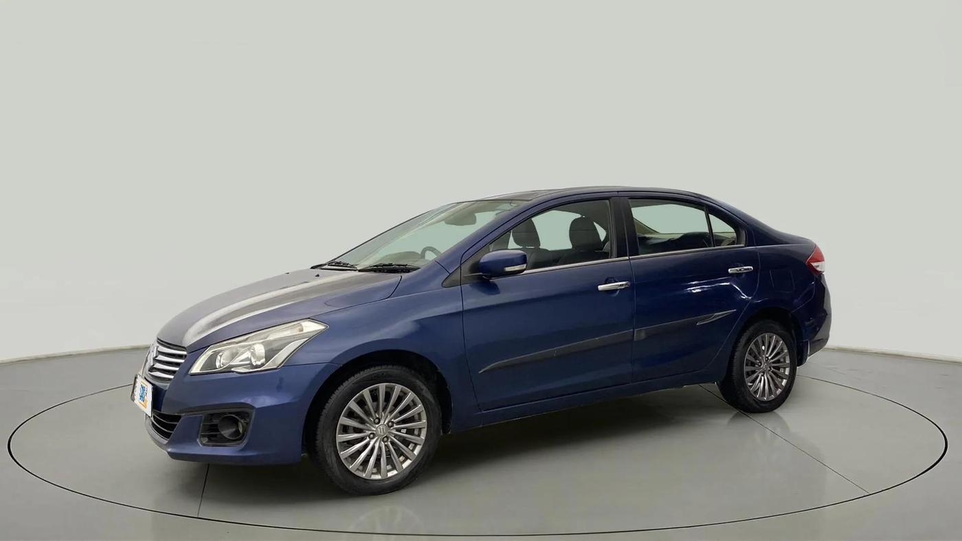 2017 Maruti Ciaz ALPHA 1.4 PETROL, Petrol, Manual, 95,609 km, Left Front Diagonal