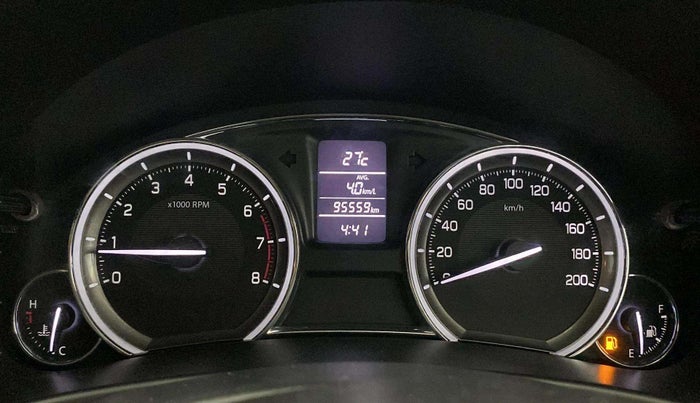 2017 Maruti Ciaz ALPHA 1.4 PETROL, Petrol, Manual, 95,543 km, Odometer Image