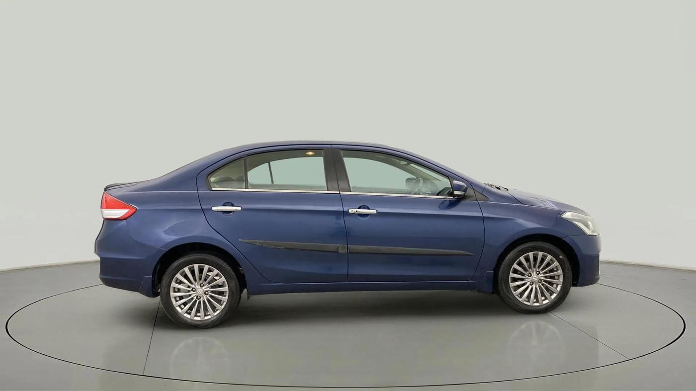 2017 Maruti Ciaz ALPHA 1.4 PETROL, Petrol, Manual, 95,609 km, Right Side View