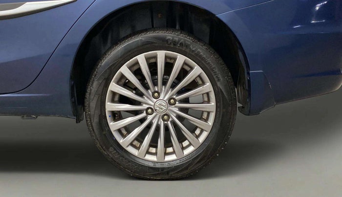 2017 Maruti Ciaz ALPHA 1.4 PETROL, Petrol, Manual, 95,543 km, Left Rear Wheel