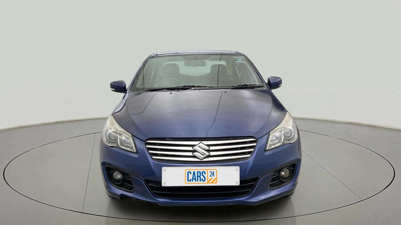 2017 Maruti Ciaz ALPHA 1.4 PETROL, Petrol, Manual, 95,609 km, Front
