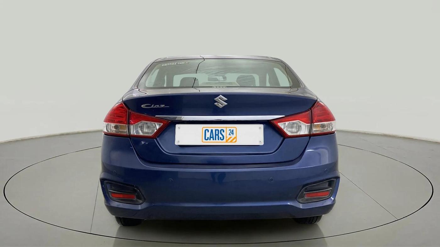 2017 Maruti Ciaz ALPHA 1.4 PETROL, Petrol, Manual, 95,609 km, Back/Rear