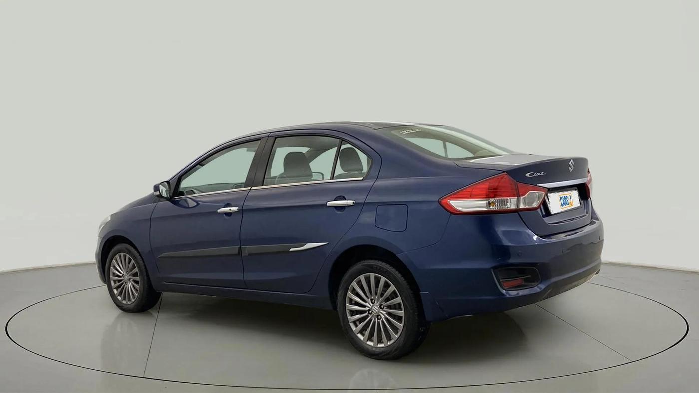 2017 Maruti Ciaz ALPHA 1.4 PETROL, Petrol, Manual, 95,609 km, Left Back Diagonal