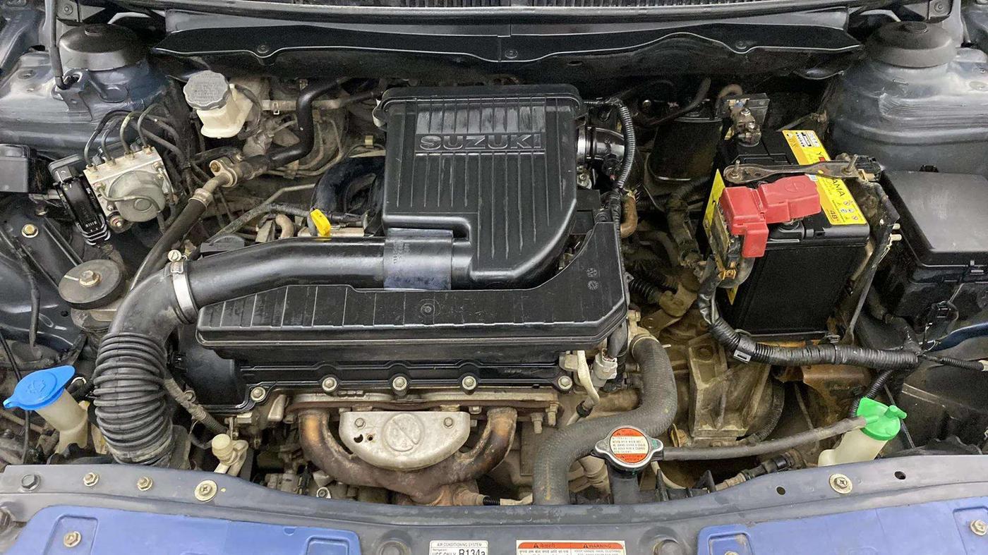2017 Maruti Ciaz ALPHA 1.4 PETROL, Petrol, Manual, 95,609 km, Engine View
