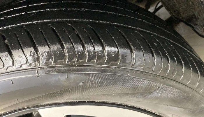 2022 Nissan MAGNITE XV PREMIUM TURBO (O) CVT, Petrol, Automatic, 18,264 km, Left Front Tyre Tread