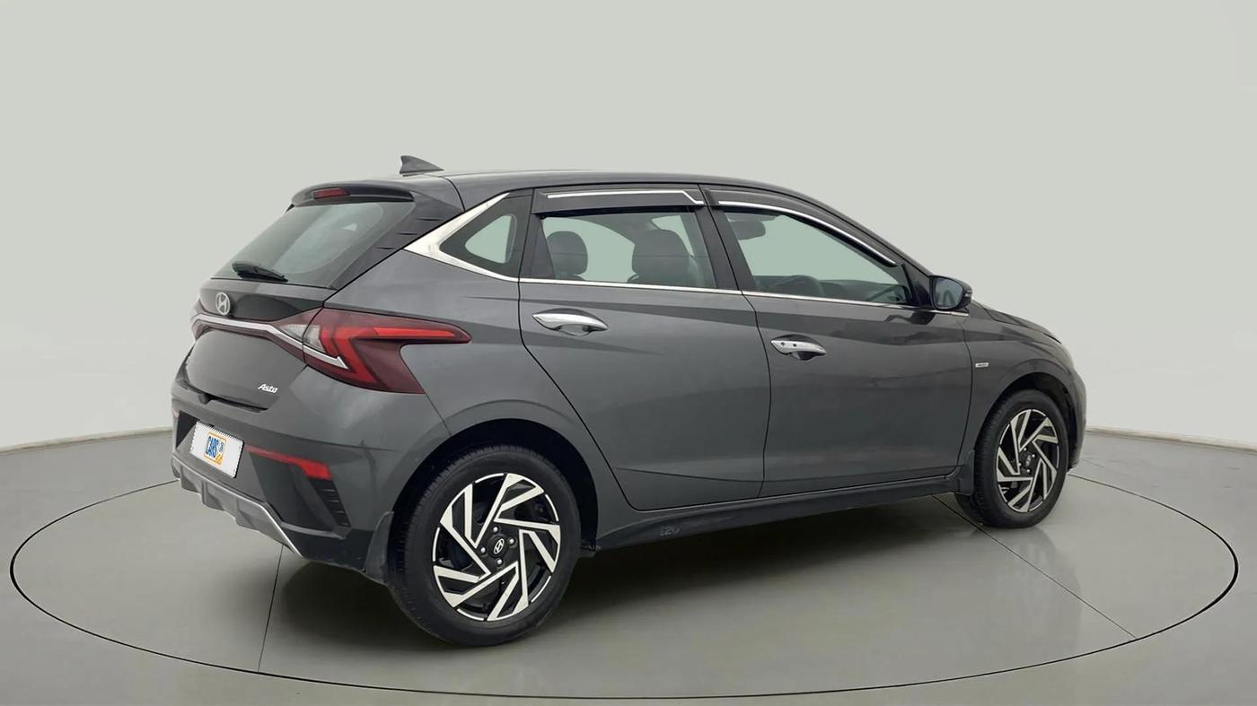2023 Hyundai NEW I20 ASTA (O) 1.2 AT, Petrol, Automatic, 24,014 km, Right Back Diagonal