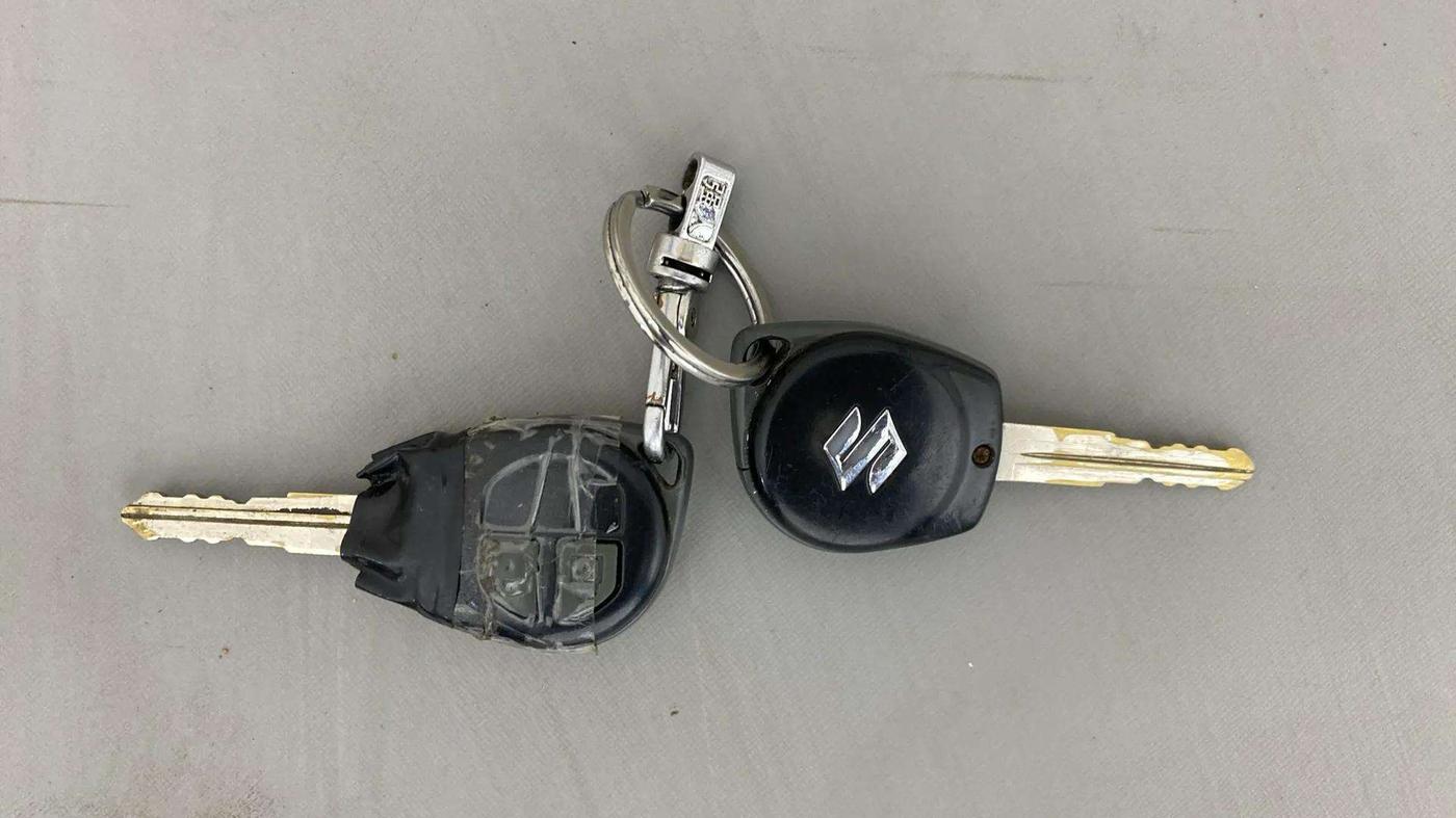 2017 Maruti Ertiga VXI, Petrol, Manual, 76,469 km, Key Close Up