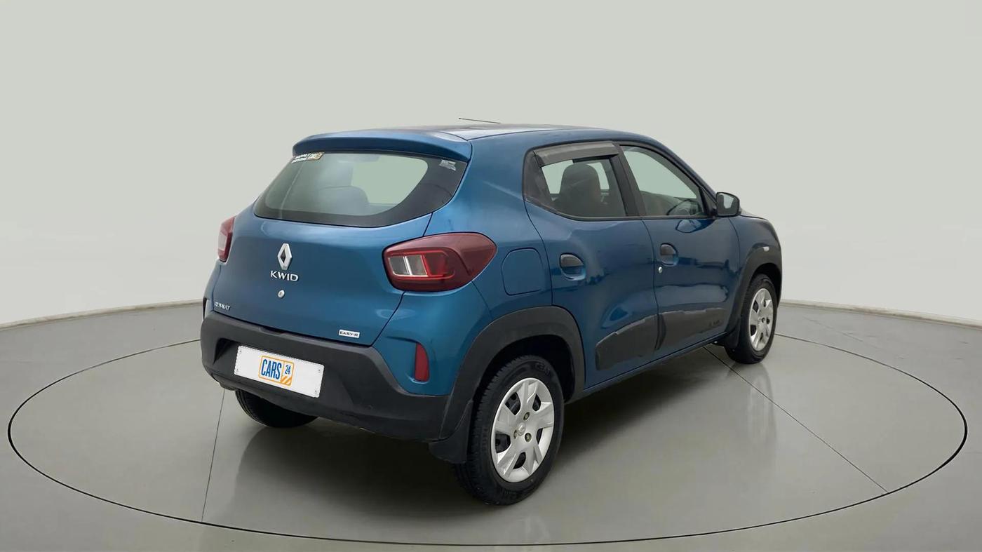 2022 Renault Kwid RXT 1.0 AMT (O), Petrol, Automatic, 19,618 km, Right Back Diagonal