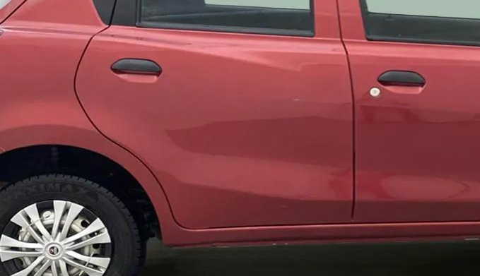 2016 Datsun Go A, Petrol, Manual, 41,418 km, Right rear door - Minor scratches
