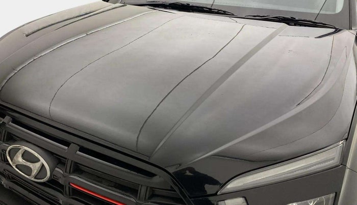 2023 Hyundai Creta S PLUS KNIGHT 1.5 PETROL, Petrol, Manual, 25,291 km, Bonnet (hood) - Minor scratches