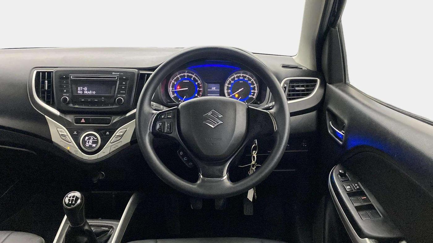 2018 Maruti Baleno DELTA PETROL 1.2, CNG, Manual, 97,045 km, Steering Wheel Close Up
