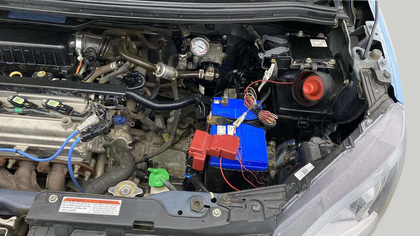 2021 Maruti New Wagon-R LXI CNG (O) 1.0, CNG, Manual, 72,522 km, Engine View - Left