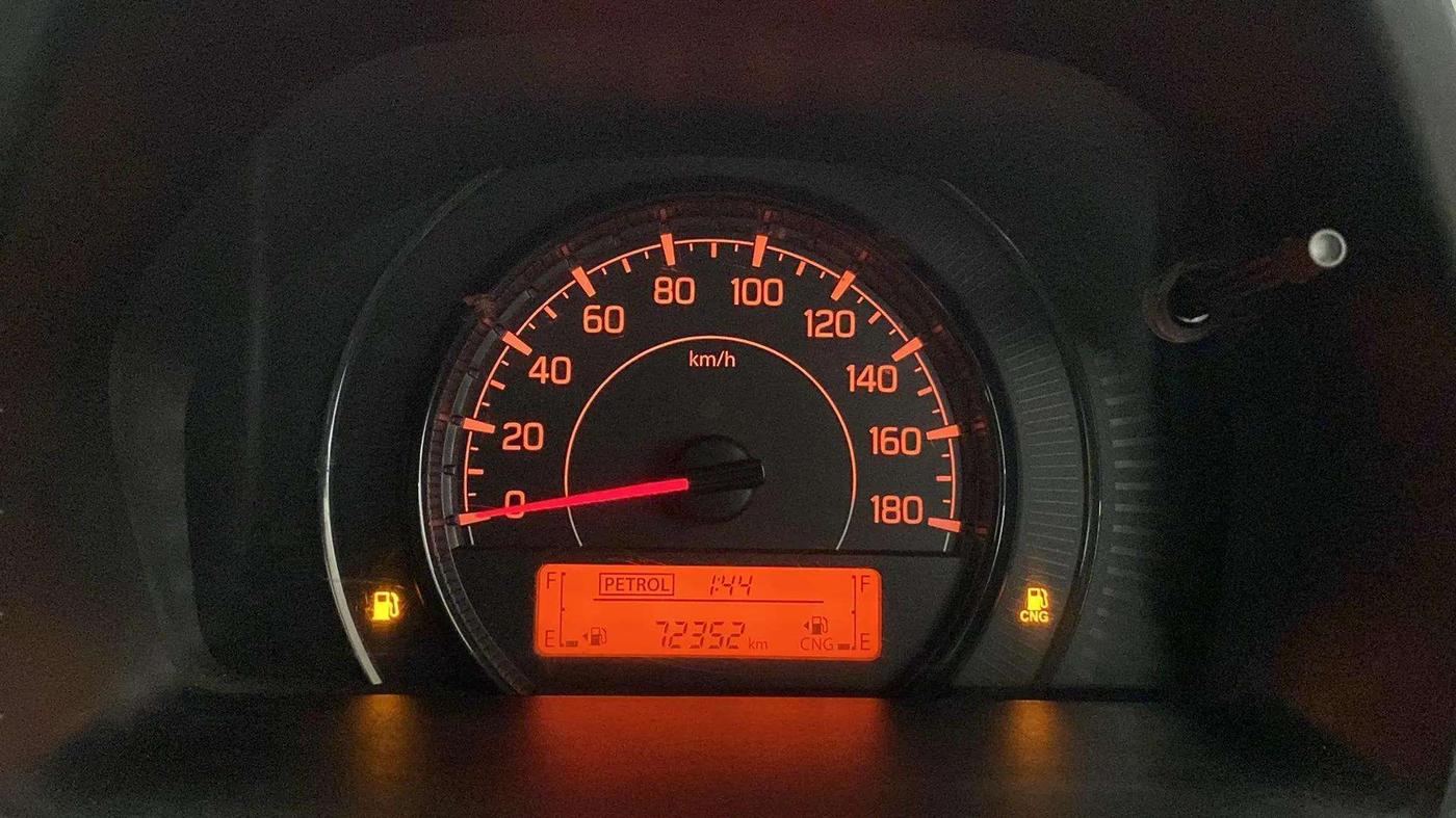 2021 Maruti New Wagon-R LXI CNG (O) 1.0, CNG, Manual, 72,522 km, Odometer Image