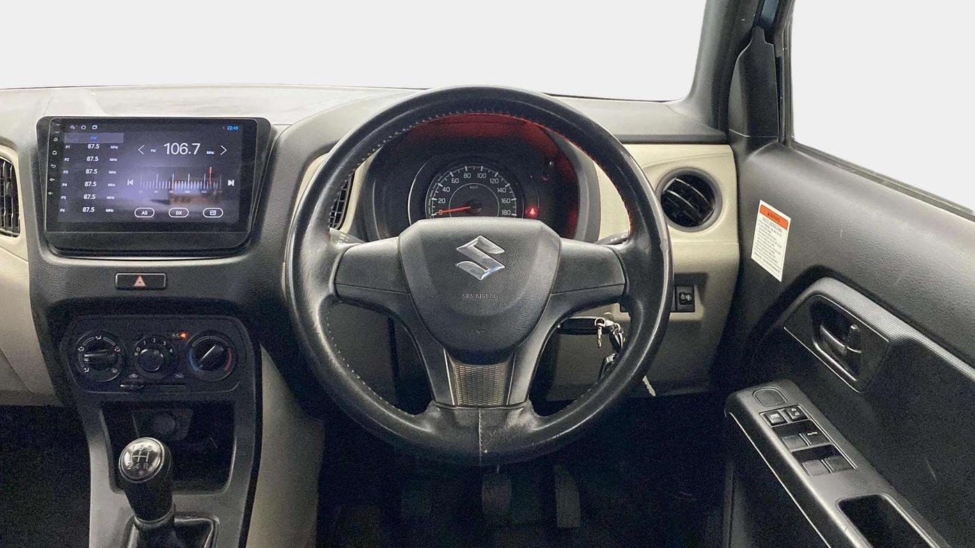 2021 Maruti New Wagon-R LXI CNG (O) 1.0, CNG, Manual, 72,522 km, Steering Wheel Close Up