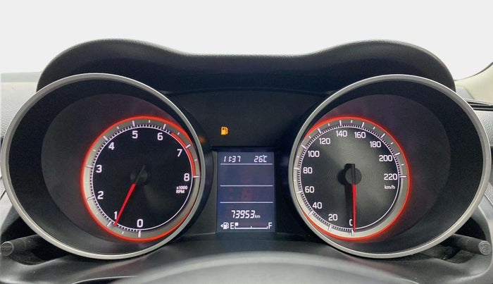 2020 Maruti Swift ZXI, Petrol, Manual, 73,944 km, Odometer Image