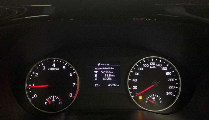 2021 KIA SELTOS HTK PLUS 1.5, Petrol, Manual, 45,294 km, Odometer Image
