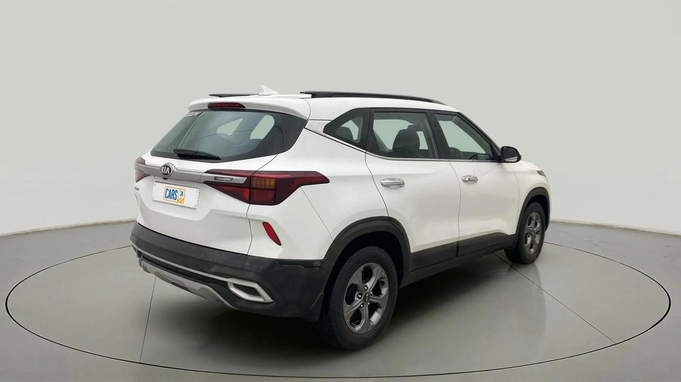 2021 KIA SELTOS HTK PLUS 1.5, Petrol, Manual, 45,352 km, Right Back Diagonal