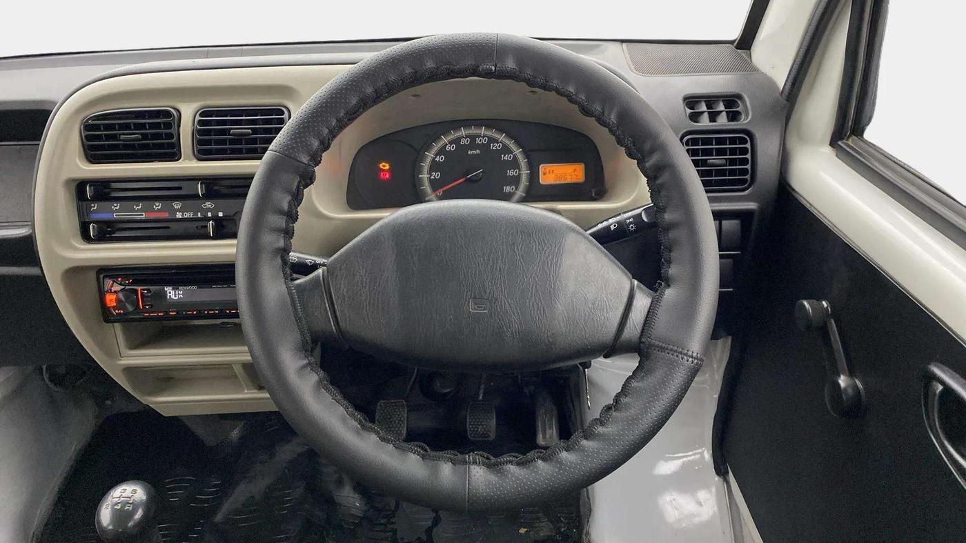 2018 Maruti Eeco 5 STR WITH A/C+HTR, CNG, Manual, 38,705 km, Steering Wheel Close Up