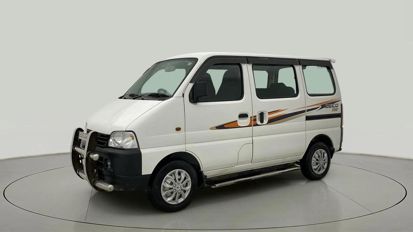 2018 Maruti Eeco 5 STR WITH A/C+HTR, CNG, Manual, 38,705 km, Left Front Diagonal