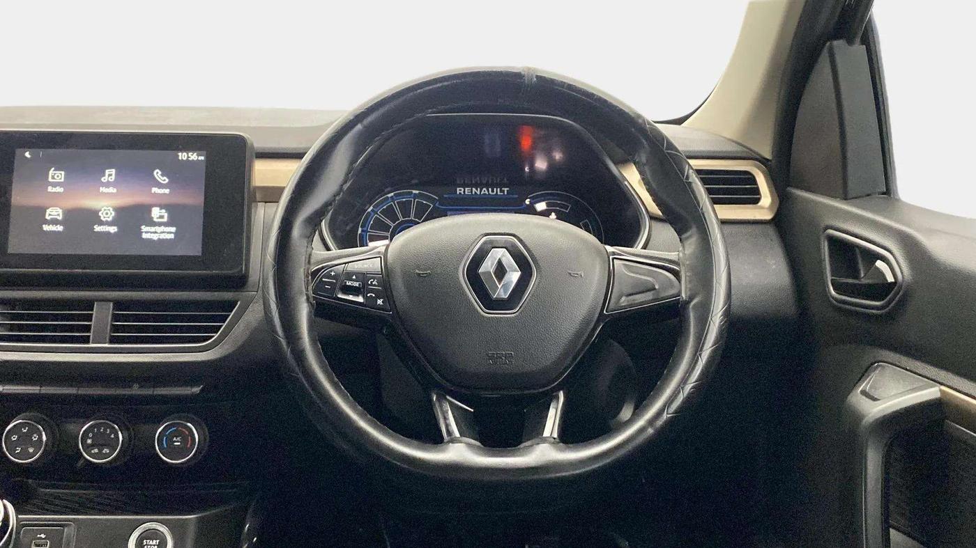 2021 Renault Kiger RXT 1.0 TURBO MT DUAL TONE, Petrol, Manual, 43,863 km, Steering Wheel Close Up