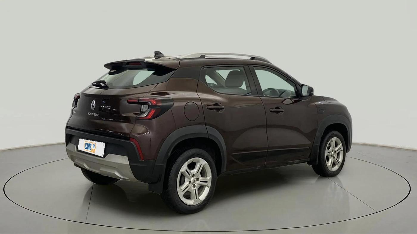 2021 Renault Kiger RXT 1.0 TURBO MT DUAL TONE, Petrol, Manual, 43,863 km, Right Back Diagonal