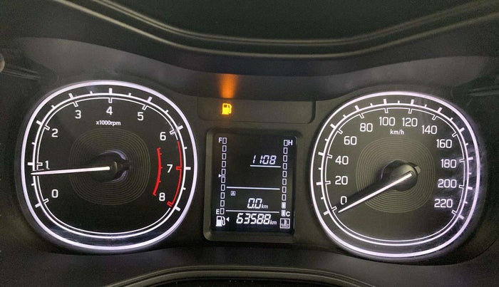 2021 Maruti Vitara Brezza LXI, Petrol, Manual, 63,563 km, Odometer Image