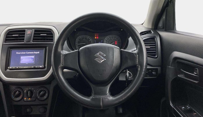 2021 Maruti Vitara Brezza LXI, Petrol, Manual, 63,563 km, Steering Wheel Close Up