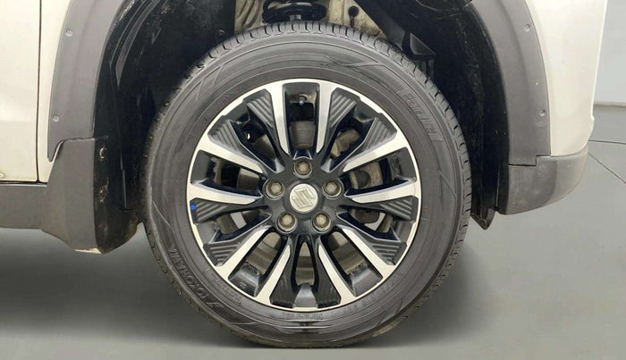 2021 Maruti Vitara Brezza LXI, Petrol, Manual, 63,563 km, Right Front Wheel