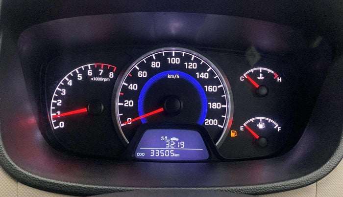 2017 Hyundai Grand i10 MAGNA 1.2 KAPPA VTVT, Petrol, Manual, 33,474 km, Odometer Image