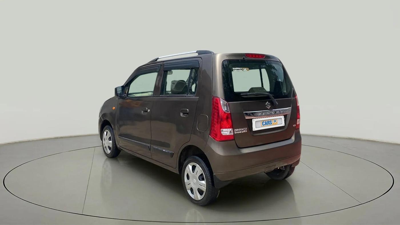 2018 Maruti Wagon R 1.0 VXI, Petrol, Manual, 22,884 km, Left Back Diagonal