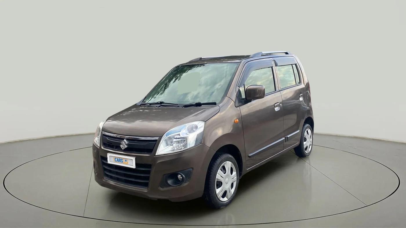 2018 Maruti Wagon R 1.0 VXI, Petrol, Manual, 22,884 km, Left Front Diagonal