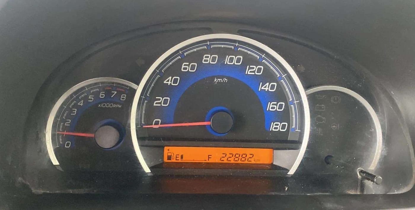 2018 Maruti Wagon R 1.0 VXI, Petrol, Manual, 22,884 km, Odometer Image