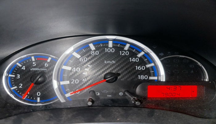 2018 Datsun Go T, Petrol, Manual, 78,969 km, Odometer Image