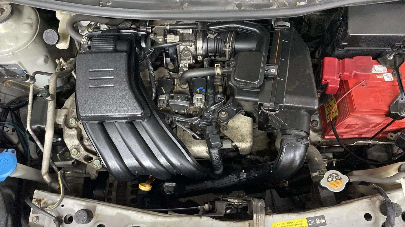 2018 Datsun Go T, Petrol, Manual, 78,969 km, Engine View