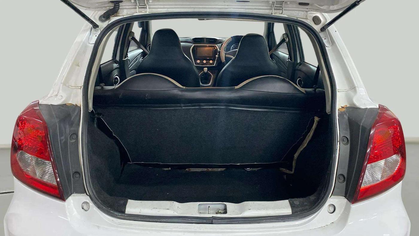 2018 Datsun Go T, Petrol, Manual, 78,969 km, Boot Inside