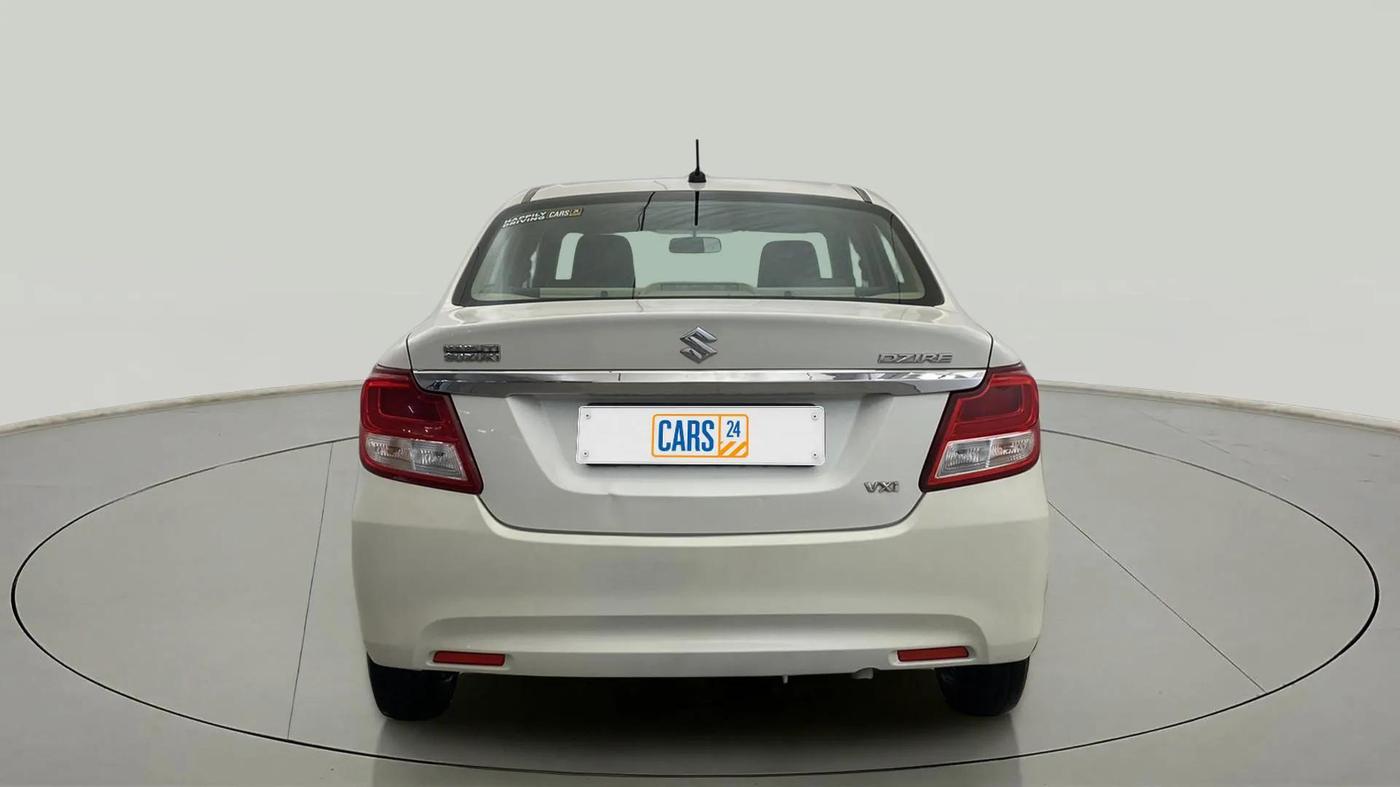2017 Maruti Dzire VXI, Petrol, Manual, 56,234 km, Back/Rear