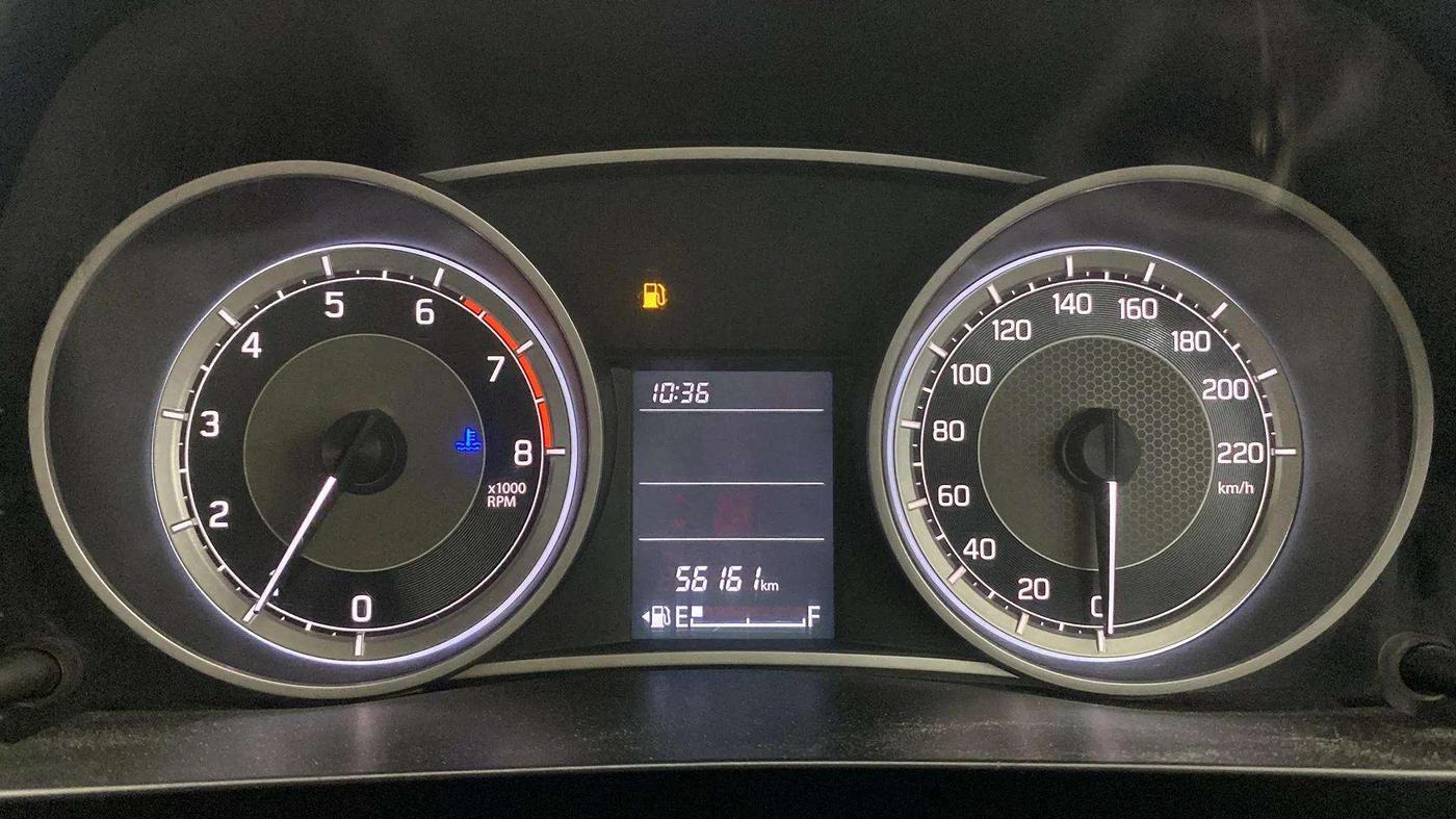 2017 Maruti Dzire VXI, Petrol, Manual, 56,234 km, Odometer Image