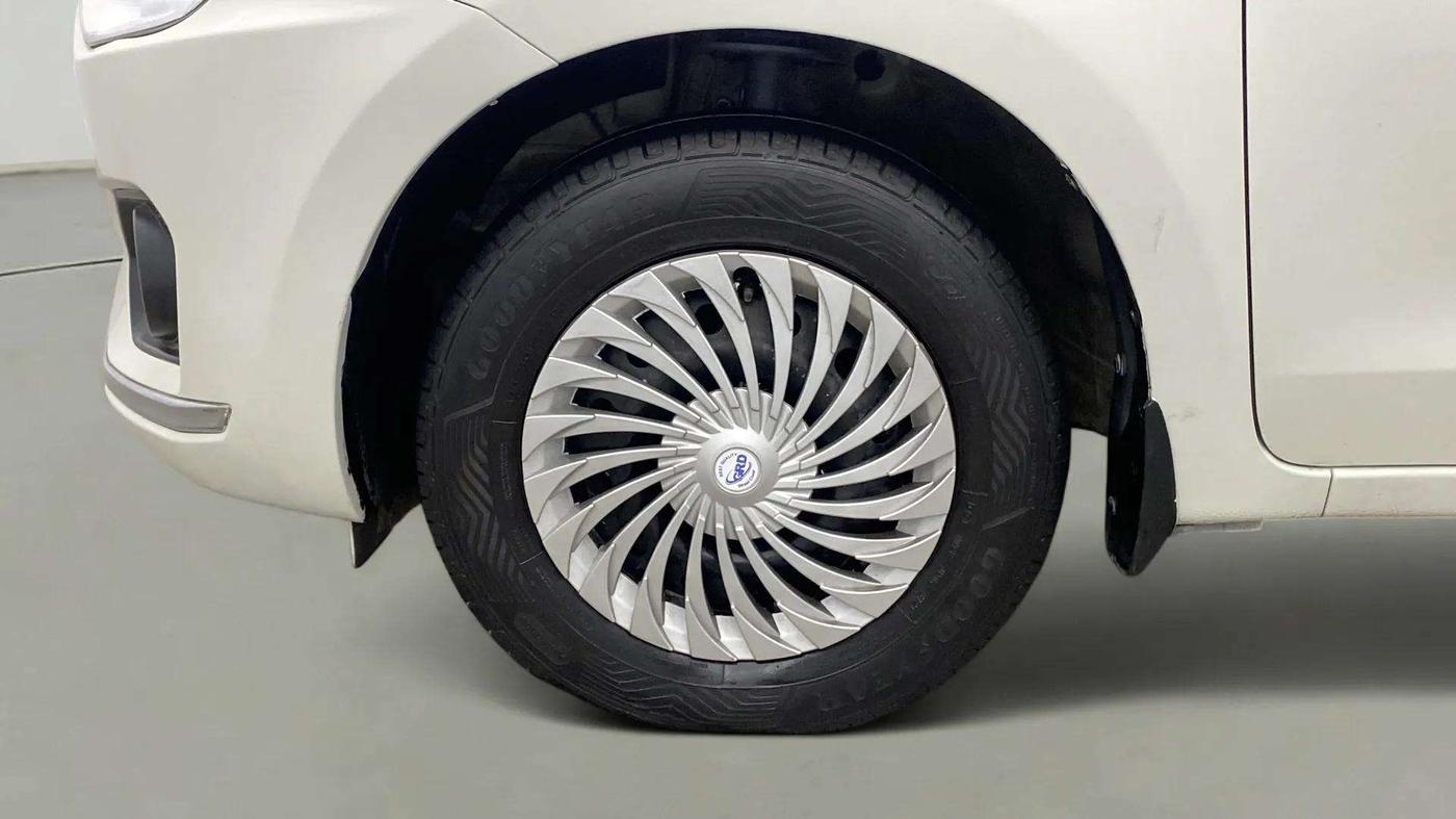 2017 Maruti Dzire VXI, Petrol, Manual, 56,234 km, Left Front Wheel