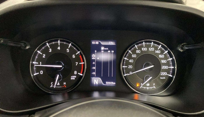 2022 Toyota Glanza G AMT, Petrol, Automatic, 50,988 km, Odometer Image